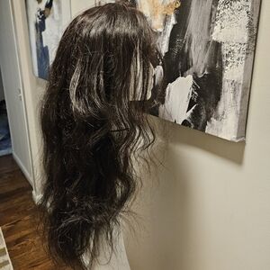 100% human hair lace front wig